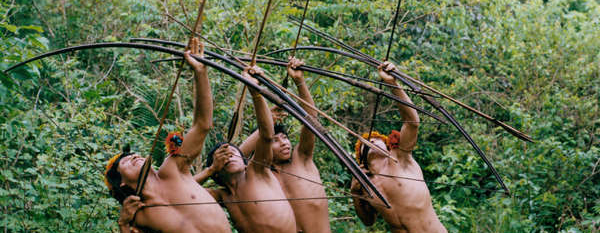 amazon rainforest tribes hunting