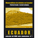 Monocultivos de árboles en Ecuador
