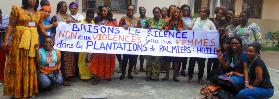 Declaration: No to abuse against women in industrial oil palm plantations